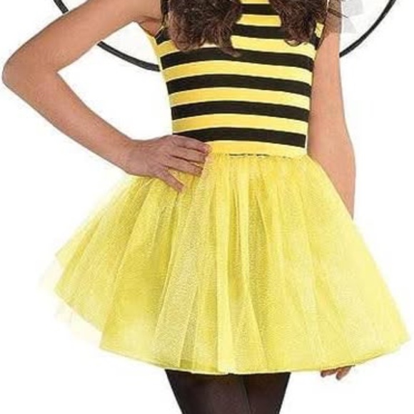 BRAND NEW girl bee bumblebee halloween costume size L 12-14 - Picture 2 of 8